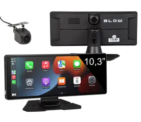 Blow CarPlay 5.0 / Kamera do auta se zadní kamerou / 4 kanály / G-senzor / parkovací mód / 3.98" displej / microSD