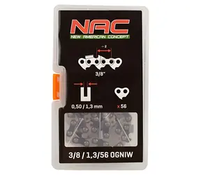 NAC Pilový řetěz 56čl / Pilový řetěz / 3/8"-1,3mm / pro CE24-40