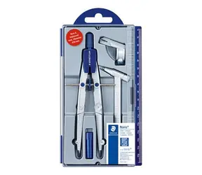 Staedtler školní kružítko s nástavcem modrá