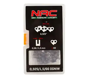 NAC Pilový řetěz pro NAX300 / Pilový řetěz / 66 čl. / rozteč 0,325” / síla 1,5 mm