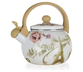 Banquet Paris / Konvice / smaltovaná / pískací / 2,2 l