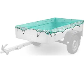 Compass Síť na přívěsný vozík zelená / Síť na přívěsný vozík / 130x220 cm / oko 4x4 cm / polypropylen