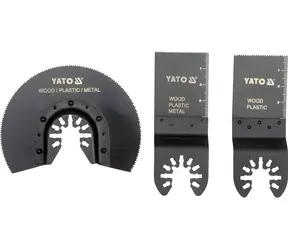 YATO Sada pilových nástavců pro multifunkci / Sada nástavců / 3 ks / Bi-metal + HCS / OIS upínání