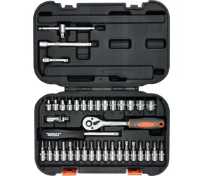 STHOR Gola sada 1/4" 38 ks / Gola sada / Ráčna a nástavce / Ocel AS-DRIVE