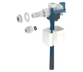 Geberit napouštěcí ventil typ 333 / Napouštěcí ventil / boční přívod vody / 3/8"–1/2" / pro keramické nádržky