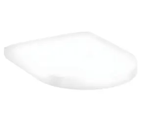 Hansgrohe WC sedátko bílá / WC sedátko / Plast / S poklopem / QuickRelease odnímatelné