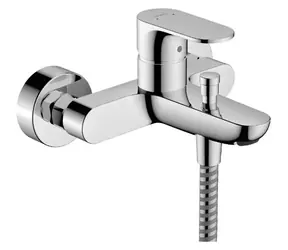 HANSGROHE Vanová baterie Rebris S chrom / Jednopáková / Na omítku