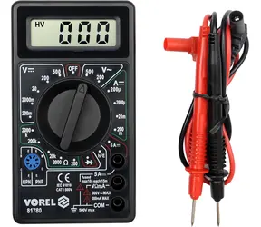 Vorel Multimetr digitální / Digitální multimetr / AC/DC 500V / proud 5A / odpor 2000?