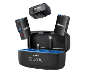 BOYA BOYAMIC 1 (1TX+3RX) / Bezdrátový mikrofonní systém / 1x vysílač / 3x přijímač