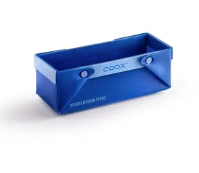 COOX Silikonová forma WUNDERFORM Frame S modrá / Silikonová forma / rozkládací / objem 1 l