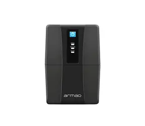 Armac Home Lite HL850F/LEDV2 černá / Záložní zdroj UPS / Line-Interactive / 850 VA / 480 W / 2x Schuko / AVR