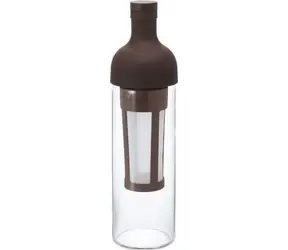 Hario Láhev se sítkem hnědá / Láhev na vodu / filtrační / 750 ml