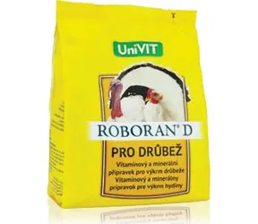 UNIVIT Roboran D / Krmný doplněk pro drůbež / vitamíny a minerály / 1 kg