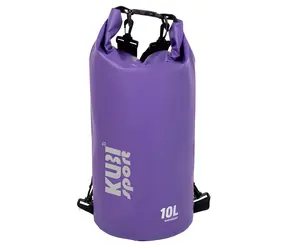 KUBIsport Lodní vak 10 l fialový / Nepromokavý vak / Objem 10 l