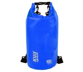 KUBIsport Lodní vak 10 l modrý / Lodní vak / Vodotěsný / Kemping a vodní sporty