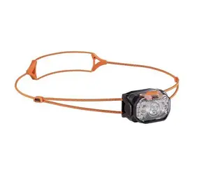 Petzl SWIFT LT černo-oranžová / Čelovka / 380 lm / USB-C / IPX4 / 43 g