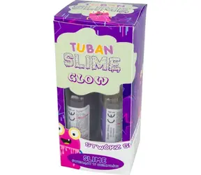 TUBAN Sada na výrobu slizu Glow in the Dark / Kreativní sada / svítící ve tmě / od 6 let