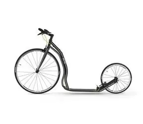 YEDOO Koloběžka Alloy WOLFER Y30 černá / 28"/20" kola / Hliníkový rám