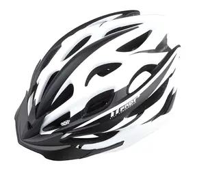 Pro-T Plus Alcazar bílo-černá / Cyklistická přilba / In-mold / M (55-58 cm)