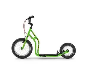 YEDOO Koloběžka Emoji WZOOM zelená / Kola 16"/12"