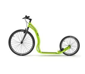 YEDOO Koloběžka Alloy TREXX Y30 zelená / 26"/20" kola / Hliníkový rám
