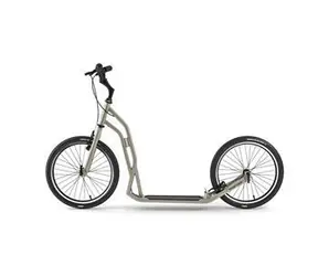 YEDOO Koloběžka Steel S2020 stříbrno-zlatá / 20"/20" kola