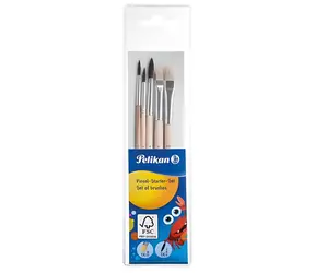 Pelikan Pi5/SB Starter Set / Sada štětců / dřevěné / 5 ks