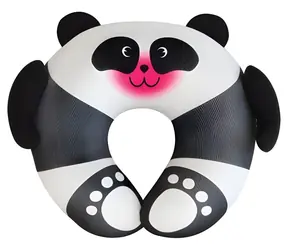 Travel Blue Panda Fun Pillow / Dětský cestovní polštářek / Motiv panda