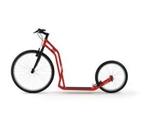 YEDOO Koloběžka Numbers FIVE červená / 26"/20" kola