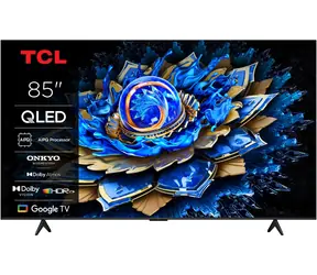 85" TCL 85T69C černá / Televize / QLED / 4K UHD / Google TV / Dolby Vision / HDMI 2.1