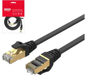 Unitek C1897BK-5M černá / Síťový kabel / Cat.7 / SSTP / RJ-45 / 5 m