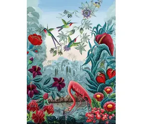 HEYE Puzzle Exotic garden: Ptačí ráj / 1000 dílků / 50 x 70 cm