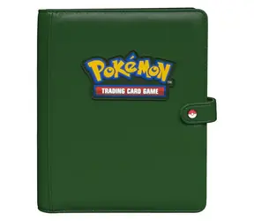 Ultra PRO Album Pokémon Premium zelené / Zapínací / 20 stran / 80 karet