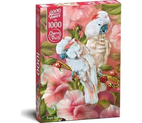 CHERRY PAZZI Puzzle Kakadu - duchové tropů / 1000 dílků / 50 × 70 cm