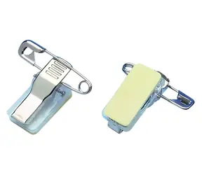 Eurosupplies Klips samolepící s krokodýlkem / Klips / 30x11 mm / 100 ks