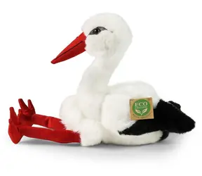 RAPPA Plyšový čáp 32 cm / ECO-FRIENDLY / od 0 měsíců