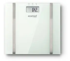 Medisana Ecomed BS-70E bílá / Osobní váha / analýza tuku, svalů a kostí / nosnost 180 kg / sklo