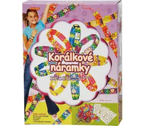 ARTLOVER Korálkové náramky / Kreativní sada / korálky a gumičky / od 6 let