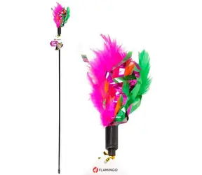 Flamingo Škádlítko s peříčkem / Hračka pro kočky