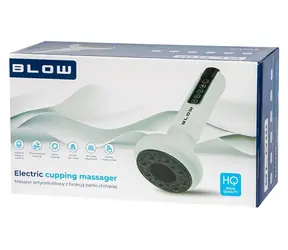 Blow Cupping Pro bílá / Masážní přístroj proti celulitidě / Baňkování / IPX4