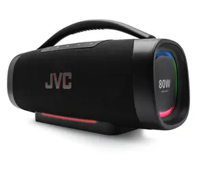 JVC XS-E934B černá / Přenosný reproduktor / Bluetooth 5.3 / 80 W / IPX6 / TWS