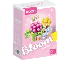 KOCO Stavebnice mini Blessings of Succulents č.1 / 249 dílků