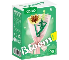 KOCO Stavebnice mini Flower Series č.8: Dešťová lilie / Stavebnice / 147 dílků