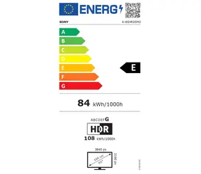 65" Sony Bravia 3 II K65XR35M2 / Televize / 4K UHD / LED / Google TV