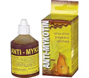 HU-BEN Antimykotin / Přípravek proti plísni pro akvarijní ryby / 50 ml