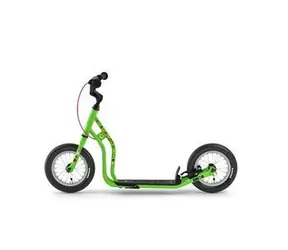 YEDOO Dětská koloběžka Emoji MAU zelená / 12"/12" kola