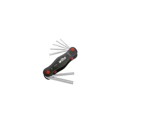 Wiha PocketStar 23040 černá / Multitool / 7 dílů / vnitřní šestihran 2-8 mm
