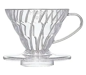 Hario V60-01 čirá / Dripper na filtrovanou kávu / plast / na 1 šálek