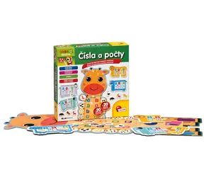 LISCIANI Baby puzzle Čísla a počty