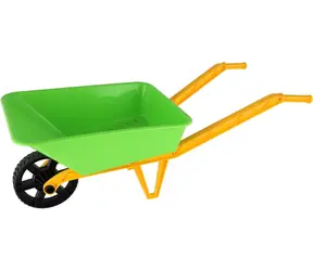 Zahradní kolečko dětské zelené / Hračka / Zahrada a pískoviště / Plast